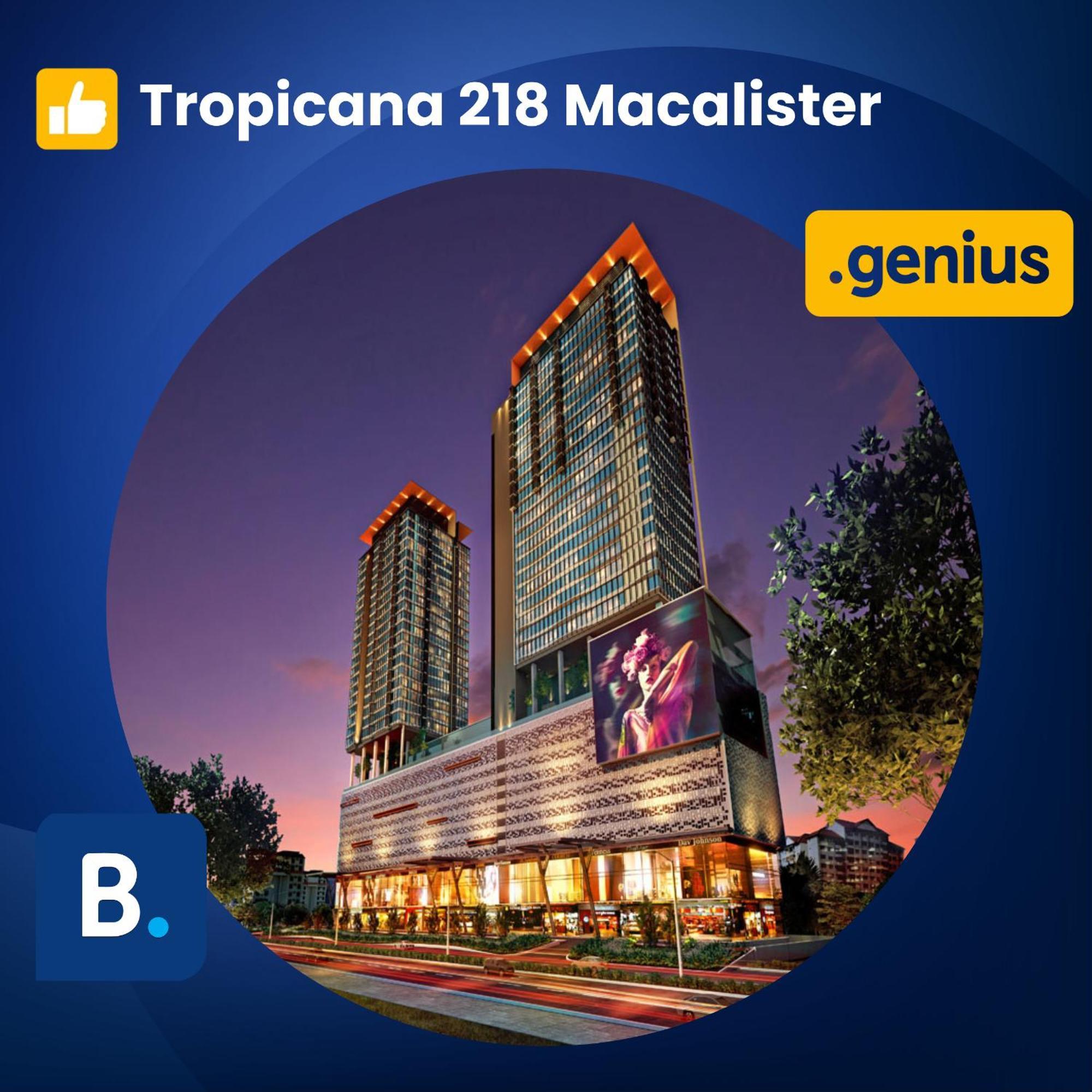 דירות ג'ורג' טאון Tropicana 218 Macalister Penang מראה חיצוני תמונה
